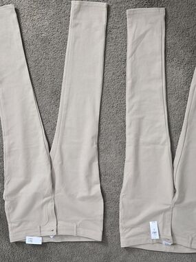 Gap Kids Girls Pants Neutral Beige High-Rise Leggings Stretchy Size 12 Plus New*